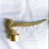PIRU Vintage Brass Walking Stick Designer Handles Combo Eagle and Elephant Head view 2