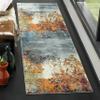 SAFAVIEH Glacier Collection Runner Rug - 2'3" x 10', Blue & Multi, Modern Abstract Design, Non-Shedding & Easy Care, Ideal for High Traffic Areas in Living Room, Bedroom (GLA125B) view 1
