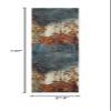 SAFAVIEH Glacier Collection Runner Rug - 2'3" x 10', Blue & Multi, Modern Abstract Design, Non-Shedding & Easy Care, Ideal for High Traffic Areas in Living Room, Bedroom (GLA125B) view 2