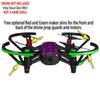 Skin Decal Wrap 2 Pack Compatible with DJI Ryze Tello Pink Floral Drone NOT Included view 3