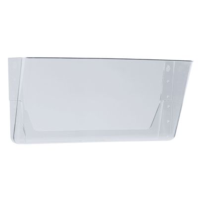 TableTop King STOREX 70207U06C Wall File, Legal, 16 x 7, Single Pocket, Clear