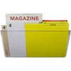 TableTop King STOREX 70207U06C Wall File, Legal, 16 x 7, Single Pocket, Clear view 2