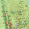 US National Wilderness Preservation System Map 24x36 Poster (Green & Aqua) view 2
