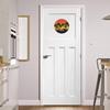 RNK Shops Personalized Tropical Sunset Round Decal - Medium view 2