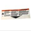 DeVilbiss Label Warning Drain Air Products Air Accessories view 1