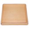 Fukui Craft 5-139-4 Obon 5-139-4 Tray, Wooden Square Bon, Clear Finish, Beige, 10.4 x 10.4 x 1.3 inches (26.4 x 26.4 x 3.2 cm), Wood Products view 1