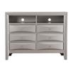 Glory Furniture Media Chest, Gray view 3