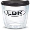 Tervis 1176874 Florida - Longboat Key Oval Insulated Tumbler with Emblem and Black Lid 16oz, Clear view 1