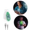 TDL-BRAND Clip-on, Magnetic LED Safety Light, 4 Light Modes, Rechargeable, Perfect for Nurses, Doctors, Mechanics view 2