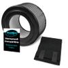 BlueBird Filters Replacement HEPA Filter & Carbon Pre Filter Kit For Honeywell 10500 (EV-10) 17000 17000-S 17005 OEM Part Number 20500 (1 HEPA + 1 Carbon Pre-Filter) view 1