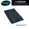 BlueBird Filters Replacement HEPA Filter & Carbon Pre Filter Kit For Honeywell 10500 (EV-10) 17000 17000-S 17005 OEM Part Number 20500 (1 HEPA + 1 Carbon Pre-Filter) view 3