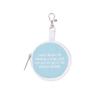 About Face Designs Words Wrong Earbud Case, Multi-Color view 1