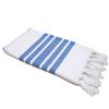 Pack of 4, Herringbone Design Peshtemal Turkish Towel Set of 4, 100% Cotton Beach Towel for Bath Spa Yoga Gym Yacht Pool Pilates Travel Blanket Tablecloth Camping (Large by 38" x 70") (Navy Blue) view 1