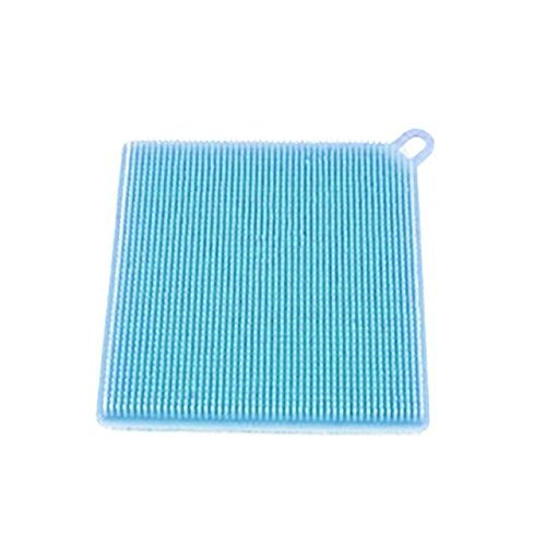 the egalleria Multifunction Silicone Dish Bowl Cleaning Brush (Blue)
