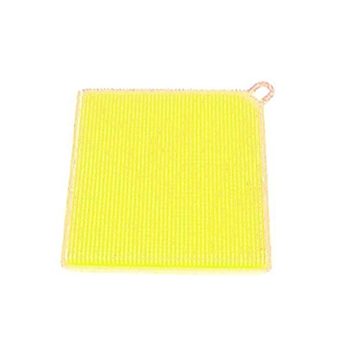the egalleria Multifunction Silicone Dish Bowl Cleaning Brush (Yellow)
