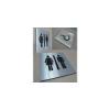 AUA SIGNALETIQUE - Plaque Alu Bross Vestiaires Personnel Hommes - 200x200 mm view 2