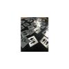 AUA SIGNALETIQUE - Plaque Alu Bross Vestiaires Personnel Hommes - 200x200 mm view 4