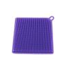 the egalleria Multifunction Silicone Dish Bowl Cleaning Brush (Purple) view 1