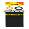 Wrap-it 703-18b Super-stretch Storage Strap, Black, 18" L (Pack of 36) view 1
