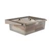 Closet Culture by Knape & Vogt 7.28 in. H x 16.65 in. W x 21.56 in. D Wire Mesh Basket in Champagne Nickel (0335-BSKT-7CN) view 3