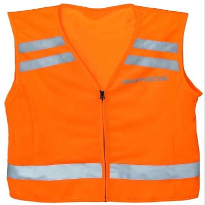 Shires Equi-Flector, Safety Vest, Orange, S