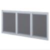 Cherryman Amber 48" Aluminum Frame Glass Door Set For Wall Mounted Cabinet A219 view 1