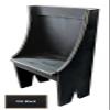 Sawdust City Small Primitive Bench (Old Black) view 1
