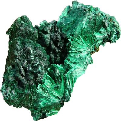 StarStuff.Rocks Authentic African Rock, Mineral, and Crystal Specimen Show (Malachite)