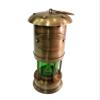 Antique Brass Miner Lamp Nautical Maritime Ship Decor Boat Miner Red/Green Oil Lamp Light view 3