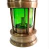 Antique Brass Miner Lamp Nautical Maritime Ship Decor Boat Miner Red/Green Oil Lamp Light view 4