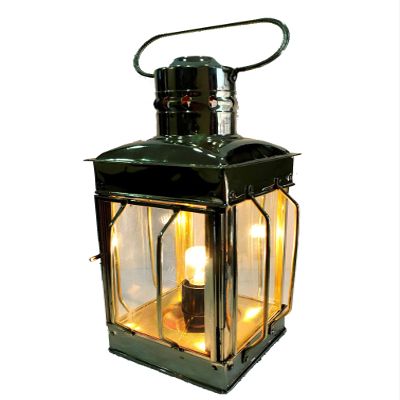 Nautical Brass Lantern Electric Lamp Decorative Hanging Lantern Marine Ship Lamp