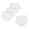 White Training Pants 4-Pack view 3
