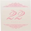 Paisley Wedding Table Numbers (Select Color/Quantity), Champagne, Pink, 1-90, Double Sided, Tent or Use in a Stand, Great for Parties & Restaurants - Made in the USA view 4