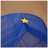 NYDECOR Mosquito Net Canopy Bed Curtains Dome Princess Stars Bed Tent for Girls Boys Kids Single Twin Full Queen Size Bed, Room Decor(Blue) view 2