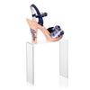 Product Holder as Decorative Stand/Shoe Display Made of Original Plexiglas (20.0 x 7.0 x 20.0 cm) Presentation Stand/Sales Display Made of Acrylic Glass view 2