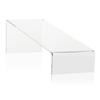 Product Carrier as Decorative Bridge, Shoe Stand (Oblique) Made of Original Plexiglas (22.0 x 7.0 x 6.0 cm) Presentation Display, Sales Stand Made of Acrylic Glass view 2