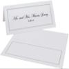 Single Line Border Printable Place Cards, Silver (Choose Color), Set of 150 (25 Sheets), Laser & Inkjet Printers - Wedding, Party, Dinner, and Special Events - Made in the USA view 2