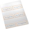 Single Line Border Printable Place Cards, Orange (Choose Color), Set of 150 (25 Sheets), Laser & Inkjet Printers - Wedding, Party, Dinner, and Special Events - Made in the USA view 4