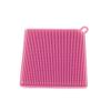 the egalleria Multifunction Silicone Dish Bowl Cleaning Brush (Pink) view 1