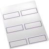 Single Line Border Printable Place Cards, Eggplant (Choose Color), Set of 150 (25 Sheets), Laser & Inkjet Printers - Wedding, Party, Dinner, and Special Events - Made in the USA view 3