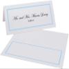 Single Line Border Printable Place Cards, Light Blue (Choose Color), Set of 150 (25 Sheets), Laser & Inkjet Printers - Wedding, Party, Dinner, and Special Events view 2