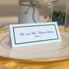 Single Line Border Printable Place Cards, Hunter Green (Choose Color), Set of 150 (25 Sheets), Laser & Inkjet Printers - Wedding, Party, Dinner, and Special Events view 1