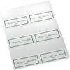 Single Line Border Printable Place Cards, Hunter Green (Choose Color), Set of 150 (25 Sheets), Laser & Inkjet Printers - Wedding, Party, Dinner, and Special Events view 4
