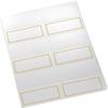 Single Line Border Printable Place Cards, Gold (Choose Color), Set of 150 (25 Sheets), Laser & Inkjet Printers - Wedding, Party, Dinner, and Special Events - Made in the USA view 3