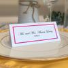 Single Line Border Printable Place Cards, Fuschia (Choose Color), Set of 150 (25 Sheets), Laser & Inkjet Printers - Wedding, Party, Dinner, and Special Events - Made in the USA view 1
