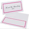Single Line Border Printable Place Cards, Fuschia (Choose Color), Set of 150 (25 Sheets), Laser & Inkjet Printers - Wedding, Party, Dinner, and Special Events - Made in the USA view 2