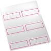 Single Line Border Printable Place Cards, Fuschia (Choose Color), Set of 150 (25 Sheets), Laser & Inkjet Printers - Wedding, Party, Dinner, and Special Events - Made in the USA view 3