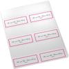 Single Line Border Printable Place Cards, Fuschia (Choose Color), Set of 150 (25 Sheets), Laser & Inkjet Printers - Wedding, Party, Dinner, and Special Events - Made in the USA view 4