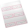 Single Line Border Printable Place Cards, Ruby Red (Choose Color), Set of 150 (25 Sheets), Laser & Inkjet Printers - Wedding, Party, Dinner, and Special Events - Made in the USA view 4