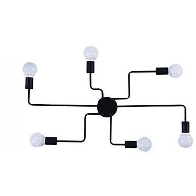 the egalleria Vintage Lamps For Living Room Iluminacion Ceiling Light (8 Heads)